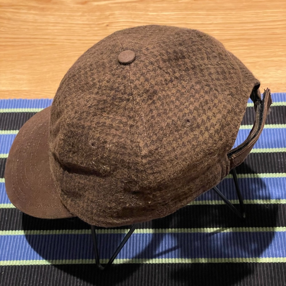 Liteyear Houndstooth 6 Panel Cap - Brown - image 5